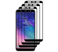 Tzstz Pack of 3 Screen Protectors for Samsung Galaxy A6+/A8+/J4+ 2018, 9H Hardness, Anti-Scratch, Samsung Galaxy A6+/A8+/J4+ 2018 Tempered Glass Screen Protector