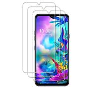 Tzstz Set of 3 Tempered Glass Protectors for LG G8X ThinQ, 9H Hardness, Anti-Scratch, LG G8X ThinQ Screen Protector
