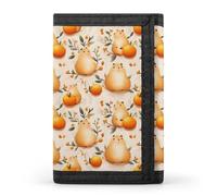 TZTTZT Cartoon Kawaii Capybara Print Wallet for Men, 8 Credit Card Holder Slim Minimalist Front Pocket Small Mens Bifold Wallets