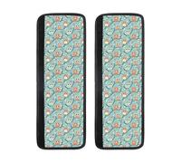 TZTTZT Colorful Owl Cute Print Refrigerator Door Handle Covers Set of 2 - Adjustable Non Slip Appliance Fridge Handle Covers for Dishwasher Oven Kitchen Decor