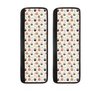 TZTTZT Cute Owl Cartoon Print Refrigerator Door Handle Covers Set of 2 - Adjustable Non Slip Appliance Fridge Handle Covers for Dishwasher Oven Kitchen Decor