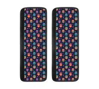TZTTZT Cute Owl Colorful Print Refrigerator Door Handle Covers Set of 2 - Adjustable Non Slip Appliance Fridge Handle Covers for Dishwasher Oven Kitchen Decor