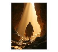 TZTTZT Diamond Art Kits for Adults - Cavern Light Solitude Adventure Diamond Painting Kits for Adults Beginner, 12x16 in Frameless Diamond Painting Kit for Home Wall Decor