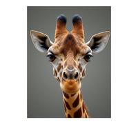 TZTTZT Diamond Art Kits for Adults - Giraffe Front View Close Up Face Diamond Painting Kits for Adults Beginner, 12x16 in Frameless Diamond Painting Kit for Home Wall Decor