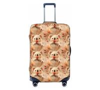 TZTTZT Luggage Cover Protector - Cute Koala Heart Print Suitcase Covers for Luggage Fit Inch Suitcase, Black, 22-24