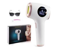 TZWM Ultra-Quiet 24J Turbo IPL Hair Removal Device - 48W Adapter Stabilized Painless Ice Cooling, 0.5s Fast Flash for Thick Hair, No-Wire Filament Tech, 9 Energy Levels, Skin Tone Sensor
