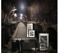 Tzxztt Retro Three Dimensional Wooden Barrel Tunnel Spatial Extension Modern 3D Wallpaper Premium Textured Silk Neutral Tones Material Ideal for Living Room Bedroom-250cm×170cm