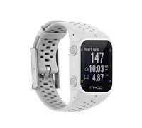 TZY Tiggo Smart Watch Strap Compatible for Polar m400/m430，Wristband Adjustable Replacement Sport Strap, Watch Strap Accessory Wristband for Polar m400/m430 Strap Accessories (White)