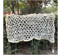 TZYYAO Camouflage Netting Beige,Military Camo Net, Hunting Nets, 210D Oxford Cloth, For Camping Shooting Party Decoration Car Covers,Beige-5x5m/16.4x16.4ft