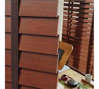 TZYYAO Venetian Blinds Wooden 60cm 80cm 100cm 110cm 115cm 120cm 150cm Wide,Room Darkening Venetian Blind,50mm Horizontal Slats,Easy Fit Window Shutter Blinds,WxH-120x120cm/47x47in