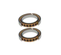 TZZVFRCR 1pair 7005C HQ1 P4A 25x47x12 Contact Bearings Spindle Bearings SI3N4 Ceramic Ball(7005C HQ1 P4A DT)