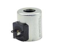 TZZVFRCR All Copper core Hydraulic Solenoid Valve Coil C22S3-SD24K1/12 Inner Diameter 22 Hole Length 50 Crane Control Valve 24V(DC12)