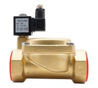 TZZVFRCR Diaphragm Solenoid Valve High Pressure High Temperature Normally Closed Or Open Solenoid Water Valve 0~16bar.(Dc 24v-nbr,DN40 Normally closed)