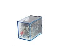 TZZVFRCR Electronic Accessories 1 PCS Micro Mini Relay HH53P MY3NJ MY3 11-Pin DC12V DC4V DC110V DC 220V Coil General Purpose Intermediate Electromagnetic(Onecolor)