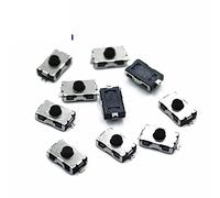 TZZVFRCR Replacement Parts 1000PCS 362.5 NC Micro Switch Normally Closed 36 SMD Touch Silica Gel Button Keys Interrupteur 46 NC Soft Button SMD 3x6x2.5