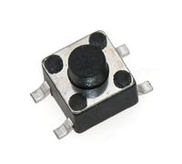 TZZVFRCR Replacement Parts Micro Switches 1000pcs SMD Tact Micro Switch Panel PCB Momentary Tactile Tact Mini Push Button Switch SMT 4pin 4.5 * 4.5 * 4.3/5 / 6 MM(4.3h)