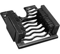 U&B Cast Iron Boot Scraper with Brushes Outdoors - Welly Remover and Stand, Outside Boot Cleaner Brush - Heavy Duty Wooden Puller and Jack for Wellingtons [Energy Class B+] (PACK OF X1)