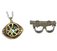 U/B KIllerbody Sling Ring Cosplay Accessories Sling Ring Prop with Doctor Strange Necklace