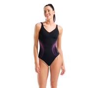 U Back Maxlife Swimsuit black/fuchsia