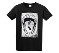 U-BASIC Akira Pill Red Blue Psychopath Matrix Manga Psychonaut T-Shirt Black XL