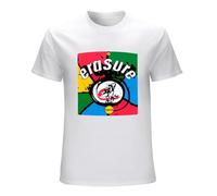 U-BASIC Erasure The Circus Men's Relaxed Fit Cotton Round Neck T-Shirt White L