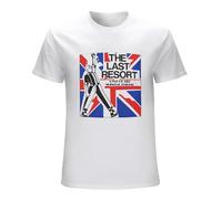 U-BASIC The Last Resort T Shirt - Skinheadoipunk T-Shirt White L