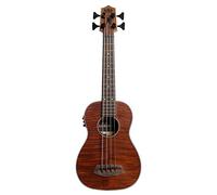 U-Bass Exotic Mahogany, Fretted, Metal Round Wound Strings, with Deluxe Bag