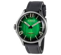 U-Boat 3342 Darkmoon 46.5mm Kama Green SS Watch