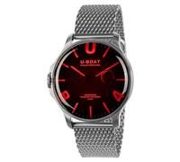 U-Boat 8465/B Men's Darkmoon Red Watch
