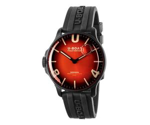U-Boat 8697/B Darkmoon 44mm Red IPB Soleil Watch