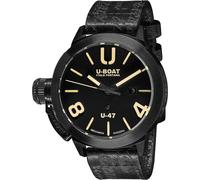 U-Boat 9160 Classico U-47 Black Strap Watch