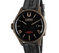 U-Boat 9549 Darkmoon Brown Vintage Mens Watch 40mm 5ATM