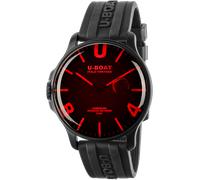U-Boat Darkmoon Red Glass PVD Watch D UB-1023