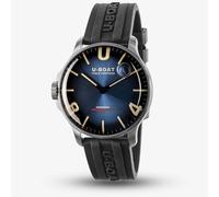 U-BOAT Mens Darkmoon Stainless Steel Blue Dial Watch U8704/D