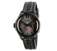 U-Boat Men's Quartz Analog Watch with Stainless Steel Strap mid-39918, Grey, Strip