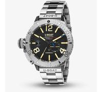 U-BOAT Mens Sommerso 46mm Stainless Steel Strap Watch 9007/A/M