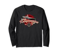 U-boat T-shirt - Kriegsmarine U-boot (distressed) Long Sleeve T-Shirt