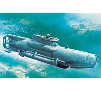 U-Boat Type XXVIIB Seehund (Late), WWII German Midget Submarine 1:350 Model Kit