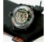 U-Boat U-65 Automatic 44mm 5atm Ref.: 3347 Black/Green Unworn
