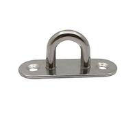 U Bolt, 304 Stainless Steel U-Type Hook Wire Rope Tension Device Shading Net Tarpaulin Installation DIY Tool 2pieces(M8)