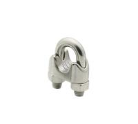 U-bolt saddle fastener, U Type Wire Rope Clamps 304 Stainless Steel Silver M2 To M12mm Pack Of 20 Pcs(2pcs M5)