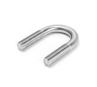 U Bolt Set1pcs/lot M20*L Stainless Steel U-shaped Tube Clamp Fastener Hardware Tools M20*219~530 For Pipelines(M20x377mm)