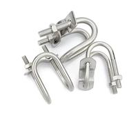 u bolts, 304 Stainless Steel Double U-Shaped Clamp/U-Shaped Screw/Cross U-Shaped Bolt(1set M6x33x60)