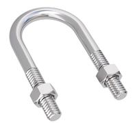 U Bolts Kit, M20 M24 Stainless Steel U-Bolts 219-945mm with Nuts(M24*480 (1 set))