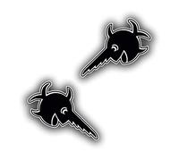 U-Boot 96 Laughing Swordfish Sawfish Sticker U96 Fish Each 10 x 8 cm #A5409