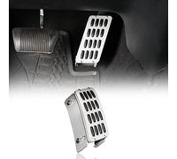 u-Box JK Wrangler Gas Pedal Extender Cover Short Driver Metal Accelerator Pad Heighten Adjustable for Jeep JK Wrangler & Unlimited 07-18