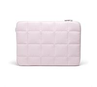 U Brands Nylon Puffer Zipping Laptop Case, 10.5" x 15" Sleeve, Computer Accessories, Cover for MacBook Pro, MacBook Air, Chromebook, HP Computer, Petal Pink