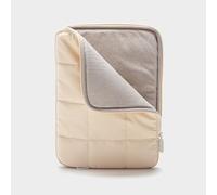 U Brands Nylon Puffer Zipping Medium Laptop Sleeve, 9.75" x 13", Computer Accessories, Laptop Bag for MacBook Pro, MacBook Air, Chromebook, HP Computer, Sand Beige