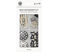 U Brands Office Accessory Kit (Moroccan Monochrome)