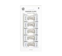 U Brands Teacher Medium Binder Clips, 10 Count